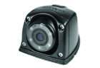 HD side-view camera with lens swivel adjustment and LEDs for low light