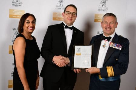Carwood Wins Gold for its Support of the Armed Forces Carwood Wins Gold for its Support of the Armed Forces